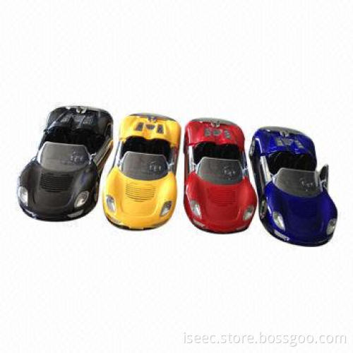 Portable Car Speaker with Earphone Slot and FM Radio Function